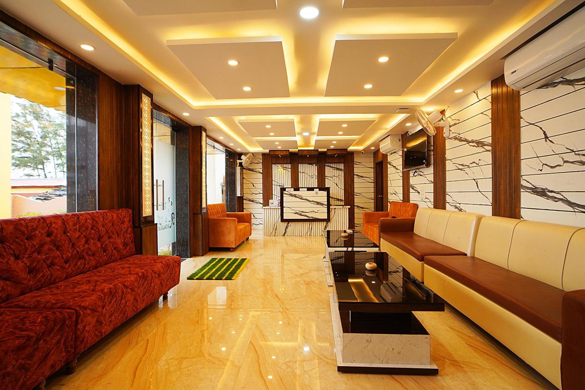 Goa Beach Resort On Beach Mandarmani Exterior foto