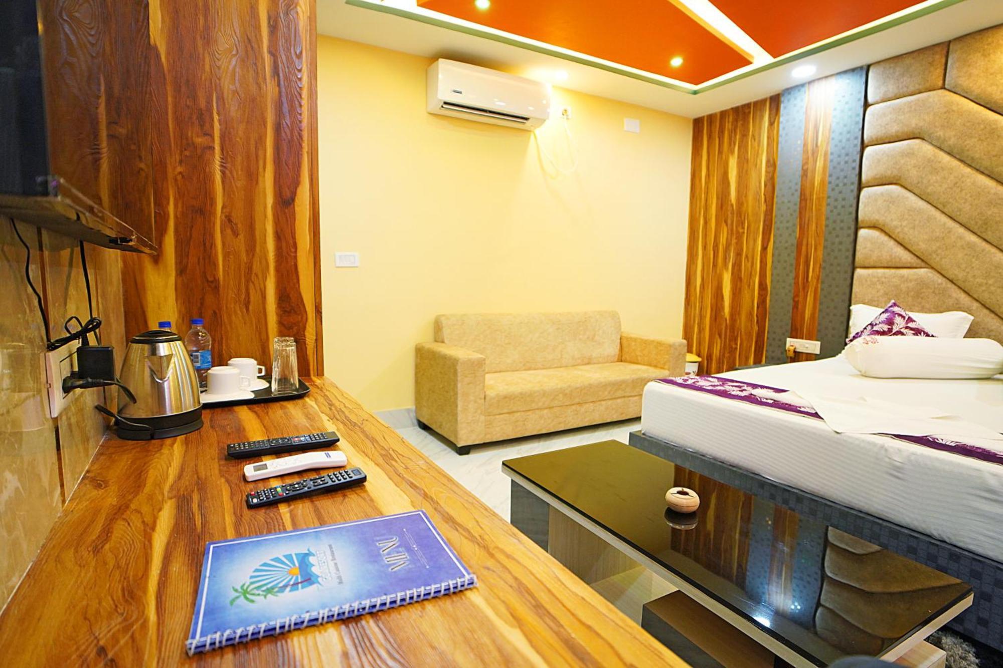 Goa Beach Resort On Beach Mandarmani Exterior foto